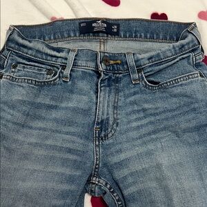 Hollister Men's Slim Straight Jeans - Light Blue